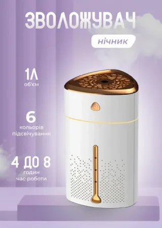 Увлажнитель воздуха Fog Humidifier 4 уровня регулировки отличное решение для дома или офиса, занятий Киев - изображение 2