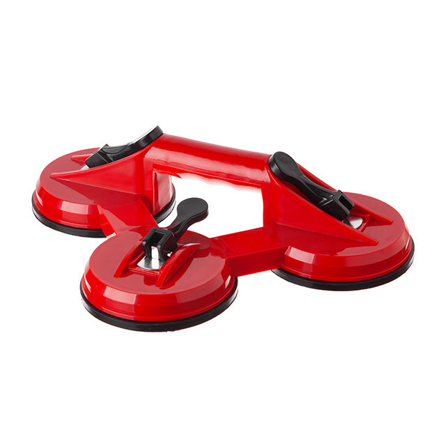 Держатель-присоска для стекла, тройная: 3×120 мм, максимальная нагрузка: 120 кг INTERTOOL HT-7103 Киев - изображение 1