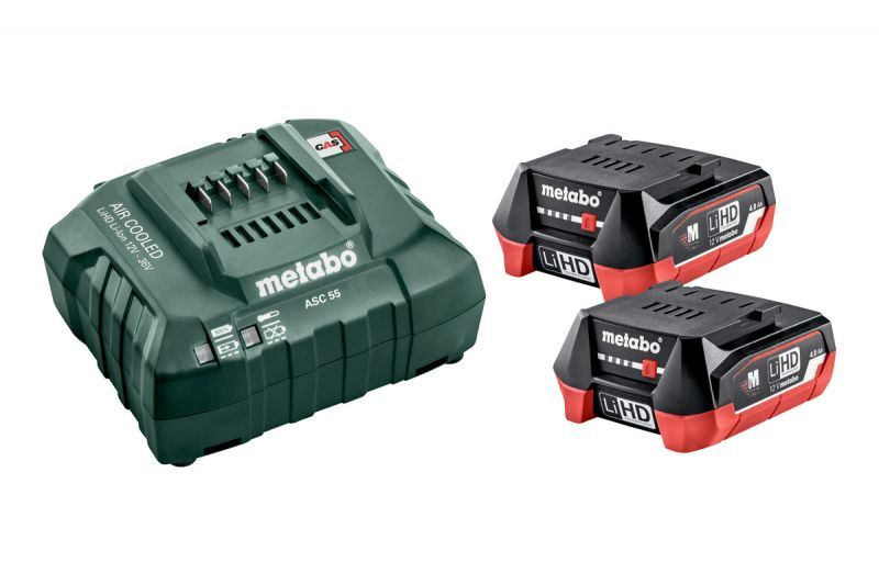 Потужний акумуляторний перфоратор Metabo Powermaxx BH 12 BL 16 : з АКБ 12V 2шт-4.0 Ач, 1.3 Дж (600207850) Київ - фото 10