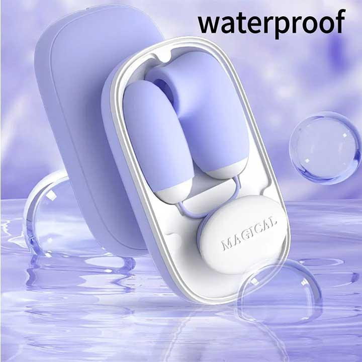 Подвійне вакуумне віброяйце Laile Magic Box USB 20 режимів — Вібратори Вінниця - фото 9