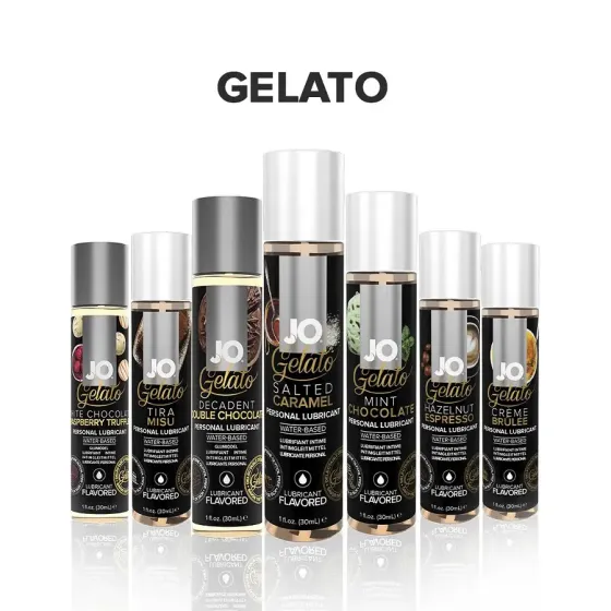 Змазка на водній основі System JO GELATO Salted Caramel (30 мл) без цукру, парабенів та пропіленглік Львов