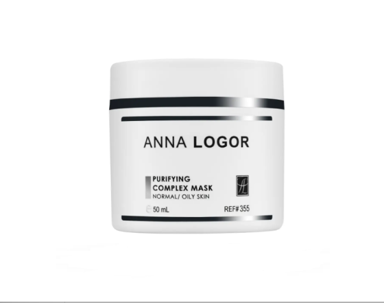 Комплексна очисна маска для комбінованої шкіри Anna Logor Purifying Complex Mask 50 мл Дніпро