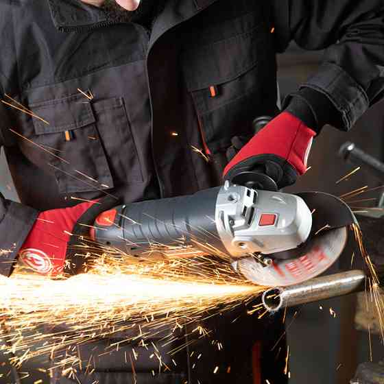 Рукавичка Microfiber, зі вставками спандексу і неопрену, потовщене неопренове покриття долоні, еластичний манжет на липучці, 9