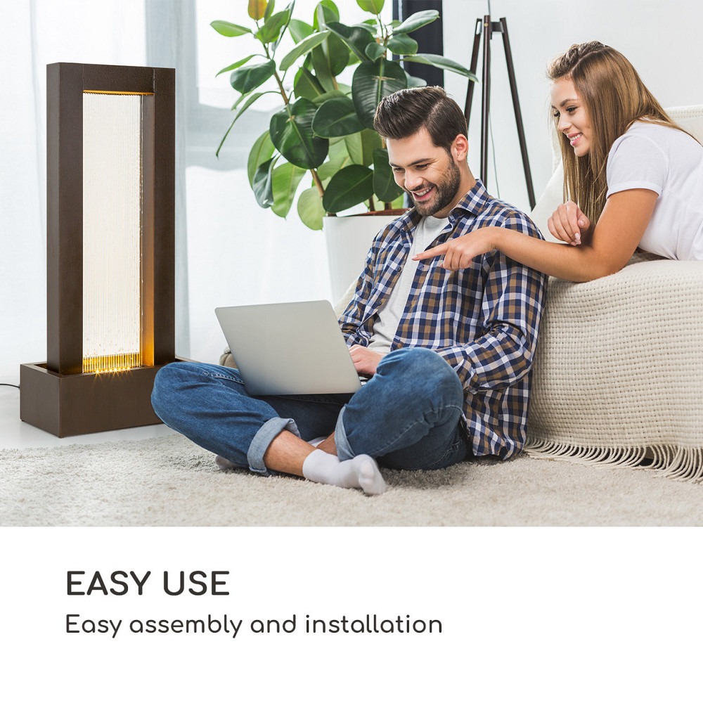 Садовий фонтан Skyriver для внутрішнього та зовнішнього застосування LED теплий білий кабель 10 м оцинкована Рівне - фото 3