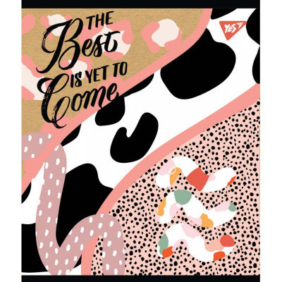 Зошит Yes А5 Abstract 18 аркушів лінія крафт-обкладинка 5 дизайнів (765092) Вінниця - фото 2