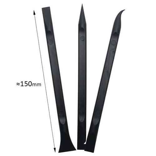 Набор 2х-сторонних лопаток 3шт для вскрытия корпусов разборки электроники, пластик Винница