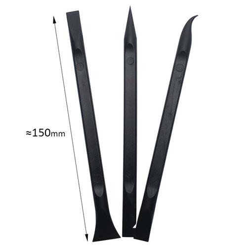 Набор 2х-сторонних лопаток 3шт для вскрытия корпусов разборки электроники, пластик Винница - изображение 2