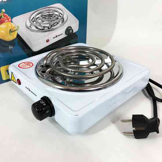 Електрична плита для приготування їжі Sea Breeze SB-062 1000 Вт, Портативна переносна плита CU-83 Івано-Франківськ