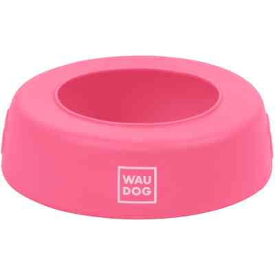 Посуда для собак WAUDOG Silicone Миска-непроливайка 750 мл розовая (50787) Винница