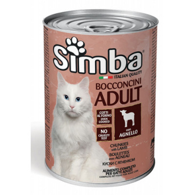 Консерви для котів Simba Cat Wet ягня 415 г (8009470009546) Вінниця - фото 1
