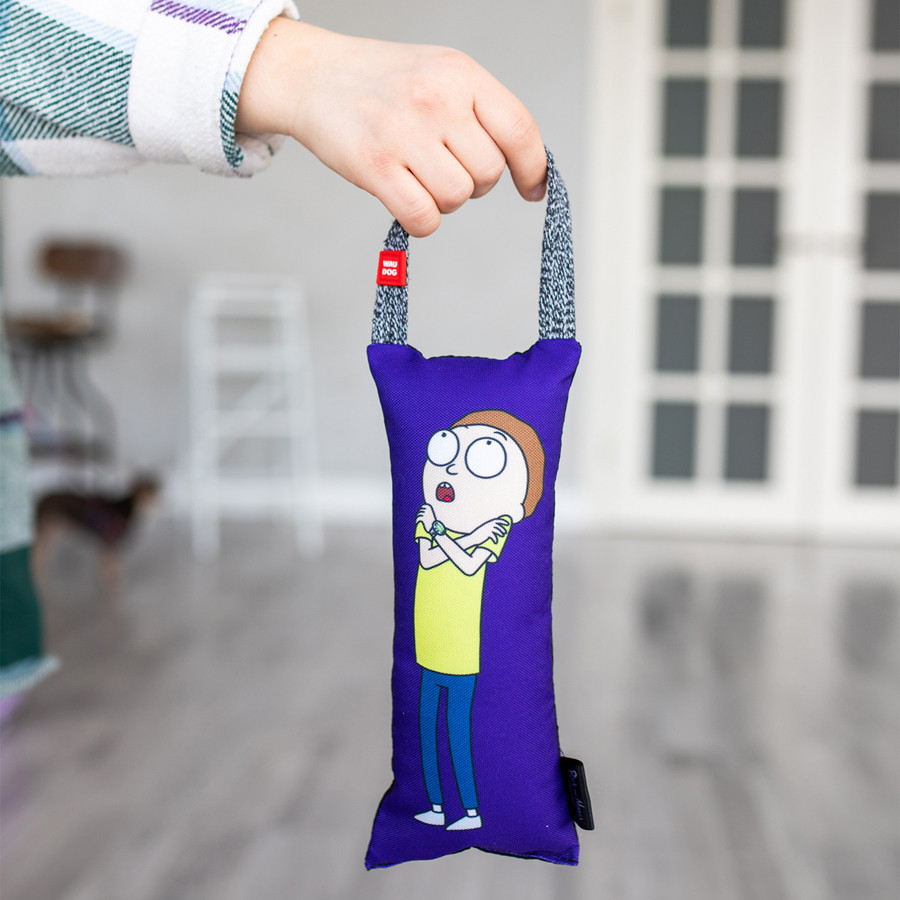 Іграшка для собак WAUDOG Fun з пискавкою, малюнок Рік і Морті 3, L, Ш 11 см, Д 26 см Київ - фото 5