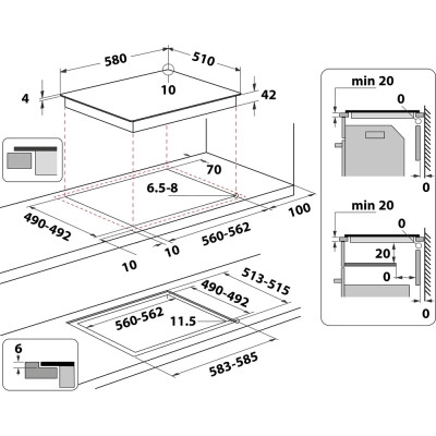 Варочная поверхность Whirlpool AKT8090/NE Винница - изображение 5