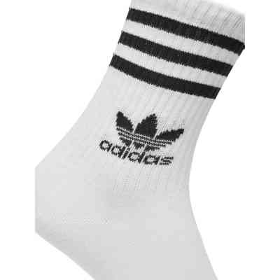 Шкарпетки Adidas Crew Sock 3str IJ0733 білий, чорний XL (46-48) (4066762034697) Вінниця