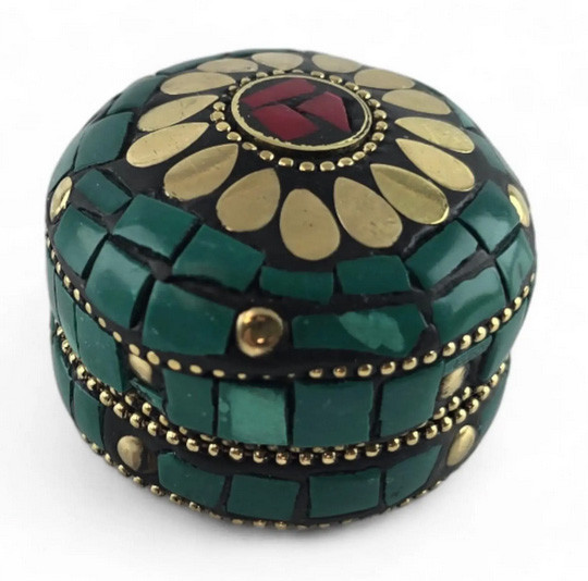 Шкатулка настольная с бирюзой Киев - изображение 1