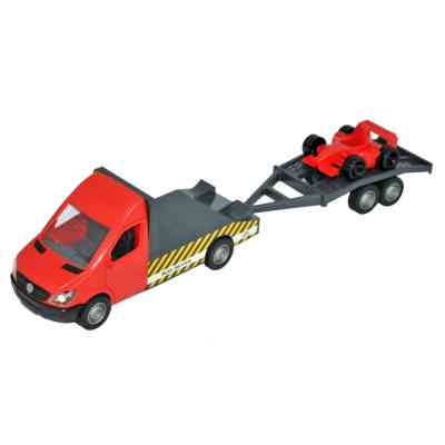 Спецтехніка Tigres Mercedes-Benz Sprinter евакуатор з лафетом (червоний) (39740) Вінниця