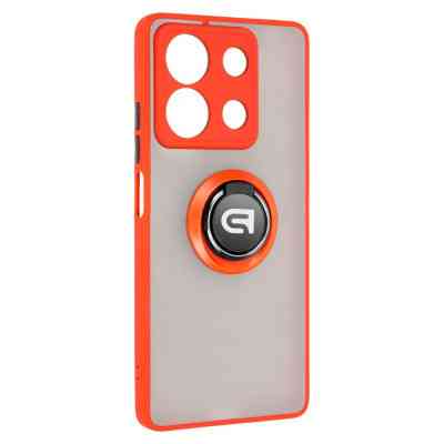 Чехол для мобильного телефона Armorstandart Frosted Matte Ring Xiaomi Redmi Note 13 5G Red (ARM72728) Винница