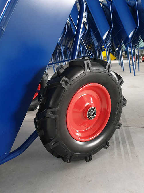 Тачка строительная Garden joys 200 Синий Тачка грузовая Тачка двухколесная строительная Тачка для вывоза мусор Белая Церковь - изображение 7