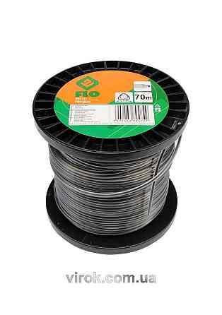 Жилка для тримера трикутник FLO : Ø= 2,7 мм; l= 70 м (бобіна)  [10/20] Одеса