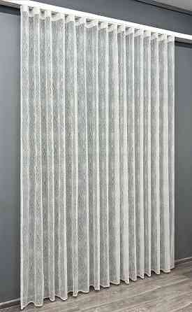 Тюль VR-Textil 2000т Жаккард Молочный 400х270 см (42-1047) Киев