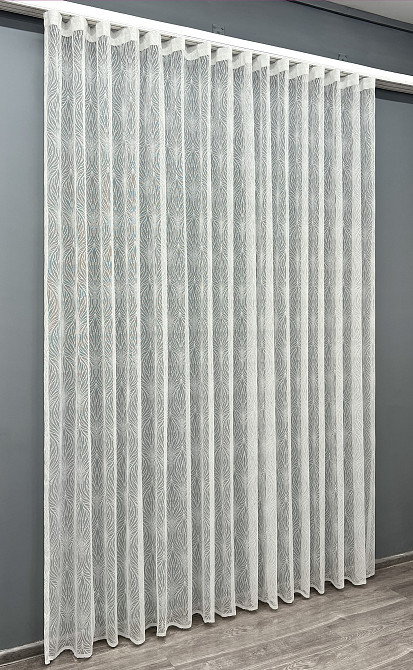 Тюль VR-Textil 2000т Жаккард Молочный 400х270 см (42-1047) Киев - изображение 3