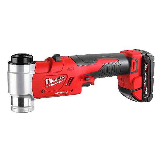 Пробойник гидравлический для отверстий аккумуляторный FORCE LOGIC MILWAUKEE M18 HKP-201C (зарядное устройство, 1 аккумулятор М18 2 Ач, а Одесса