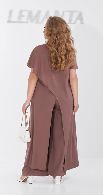 Нарядный брючный костюм большого размера (52) Киев - изображение 4