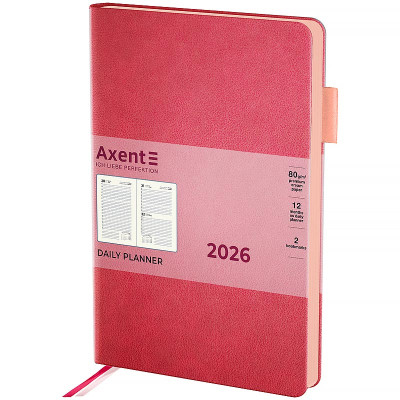 Тижневик Axent датований 2026 Partner Soft Muse, 145х210, рожевий (8827-26-1-A) Вінниця - фото 1