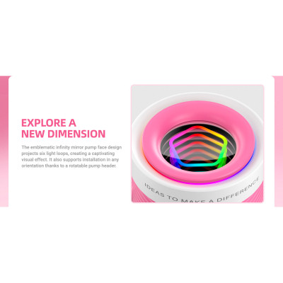 Система жидкостного охлаждения ID-Cooling FX240 INF Pink (FX240 INF PINK) Винница - изображение 6