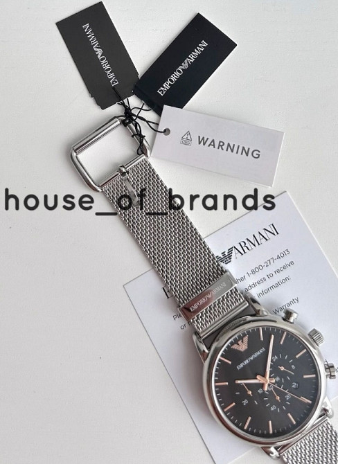 Emporio Armani EA Luigi Мужские брендовые часы мужские. Киев - изображение 2