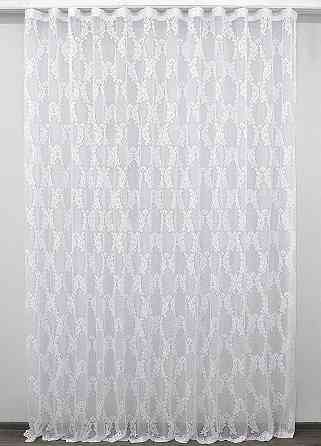 Тюль VR-Textil 716т Жакард Білий 300х270 см (40-980) Київ
