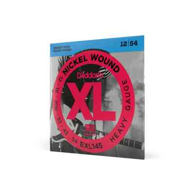 Струни для гітари D'Addario XL Nickel Wound Heavy (12-54) (EXL145) Вінниця