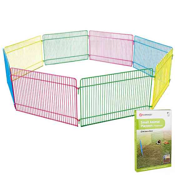 Flamingo Small Animal Playpen ФЛАМИНГО вольер для грызунов Киев