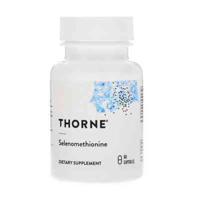 Мінерали Thorne Research Селен, (селенометіонін), Selenomethionine, 60 капсул (THR-22501) Вінниця