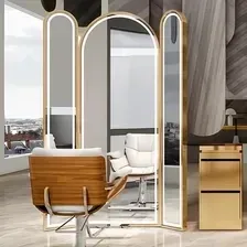 Перукарська Консоль Calissimo Konsola Konsoleta Fryzjerska Barberska Kosmetyczna Lustro Led Rama Aluminiowa 200X70X30 Std Киев