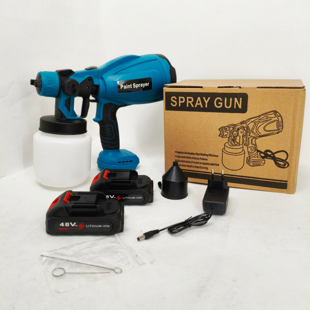 Акумуляторний фарборозпилювач P-002 Paint Spray Pot QE-43 Львів - фото 7