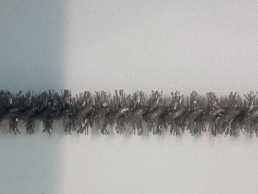 Йоржик дротяний жорсткий N610 з різьбою М6 загальною довжиною 150мм довжиною йоржика 100мм діаметром 10мм 10 Київ - фото 2