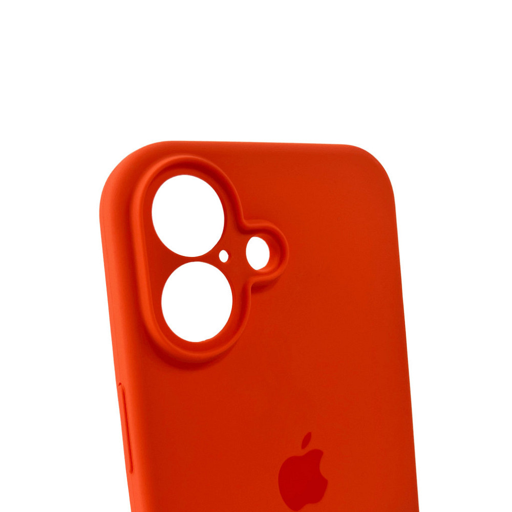 Чохол для смартфона Silicone Full Case AA Camera Protect for Apple iPhone 16 52,Orange Київ - фото 6