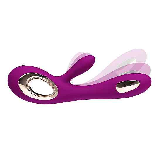 Вібратор-кролик LELO Soraya Wave Deep Rose, манливі рухи стовбура Sex Aura Київ