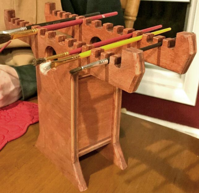 Органайзер для пензлів "Елалія" сієна Миколаїв - фото 1