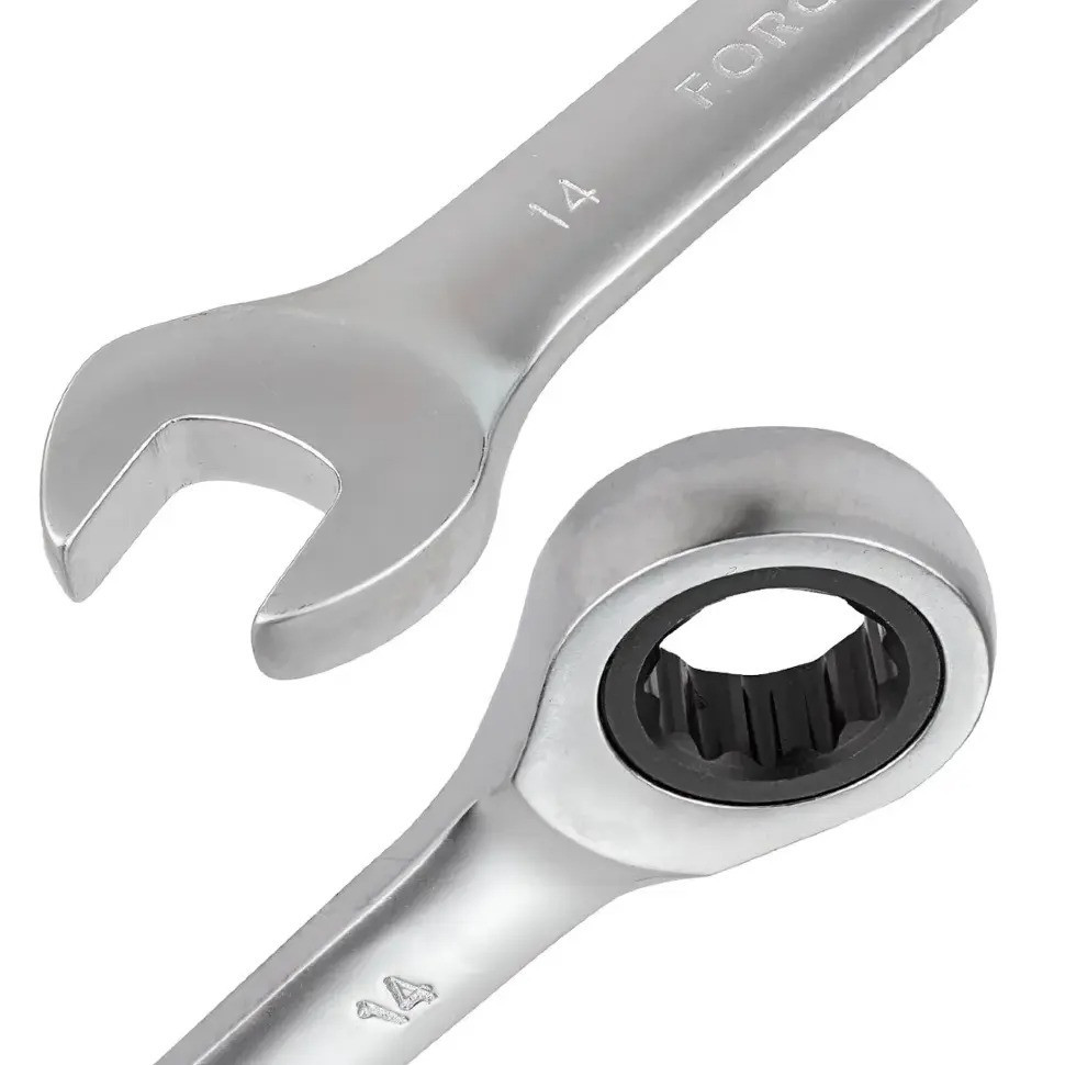 Набір ключів тріскачових 22пр. (6-32мм) FORCEKRAFT FK-10341 Одесса - изображение 3