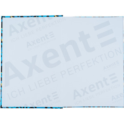 Книга записная Axent Leopard А4 в твердом переплете 96 листа клетка, голубая (8422-554-A) Винница - изображение 2