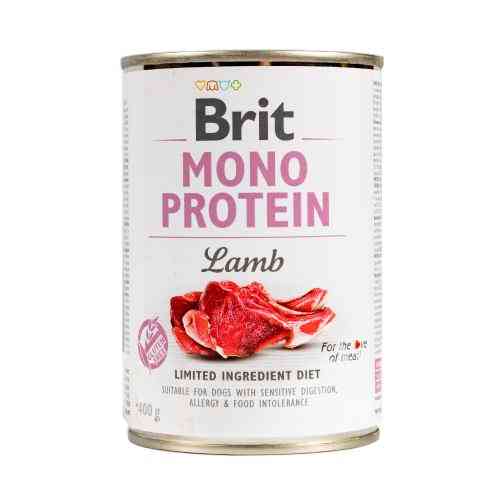 Корм влажний Brit Mono Protein Lamb для собак з ягнятиною 400 г Київ