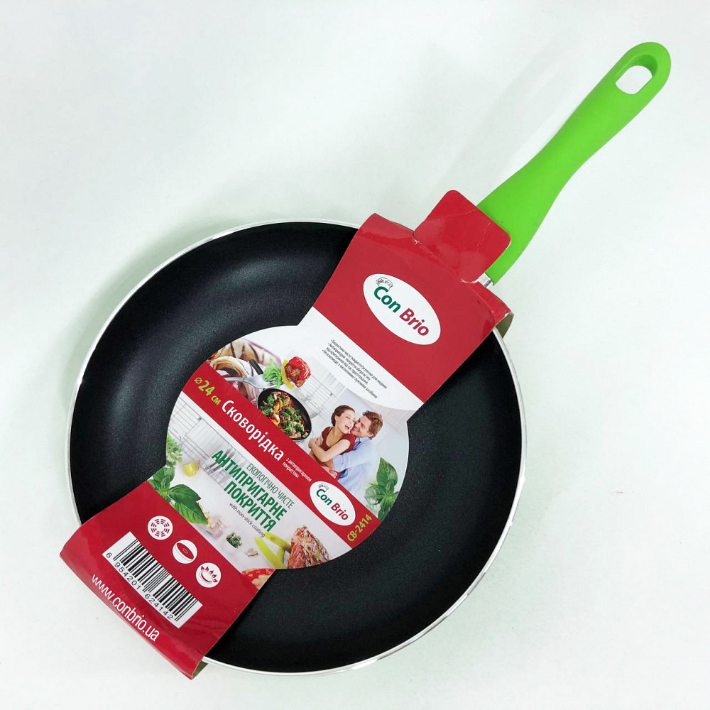 Зручна сковорода для дому Con, Сковорода з алюмінієвим шаром, Сковорода фірмова надовго MG-40 Івано-Франківськ - фото 6