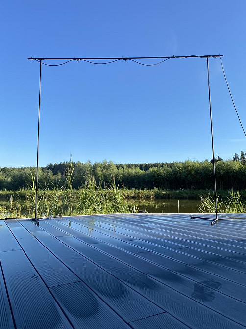 Туманоутворююча система з латунними форсунками на стійках Сім-Сім - літній освіжаючий портал - туман Борисполь - изображение 5