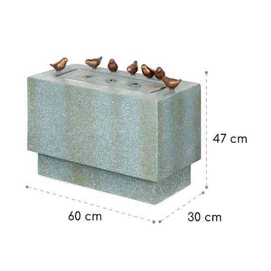 Фонтан в саду водоплавающих птиц  Waterbirds   Германия Ровно