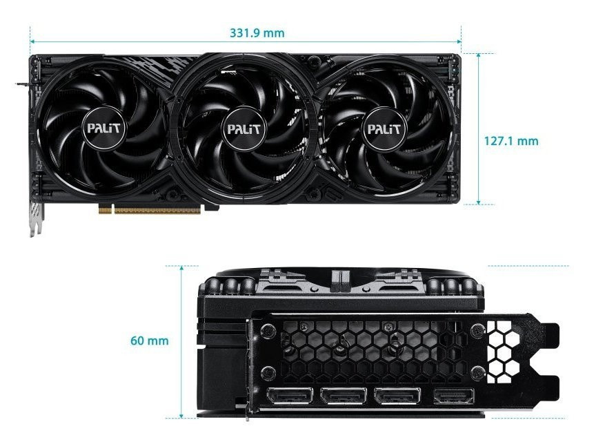 Відеокарта GF RTX 5080 16 GB GDDR7 GamingPro OC V1 Palit (NE75080S19T2-GB2031Y) ( 20218 ) Харків - фото 1