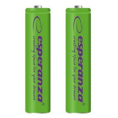 Аккумулятор Esperanza AAA 1000mAh Ni-MH * 2 green (EZA101G) Винница - изображение 1