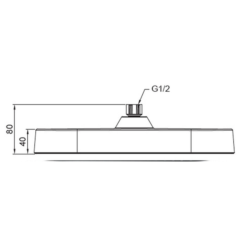 Лійка для душу стельова Koer KP-0404-01-OH 325x200мм   ( KR5000 ) 34903 Харків - фото 2