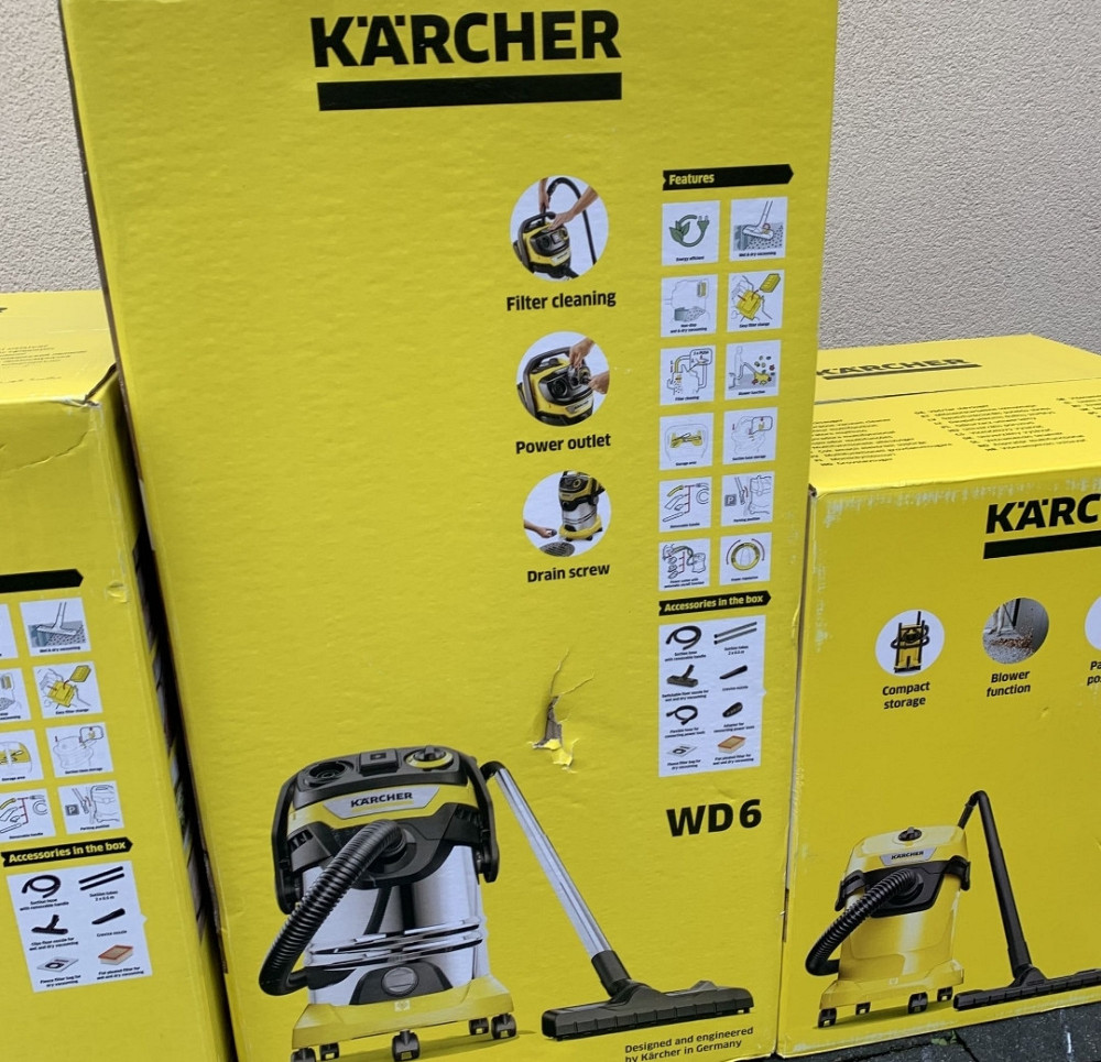 Karcher wd3 пилосос wd4 5 5 порохотяг пылесос kercher карчер. Харків - фото 4