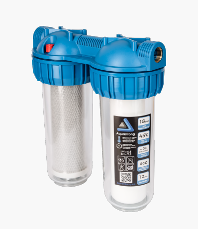 Фільтр для води AQUASTRONG MP2 10-3P 3/4" (MP2-10334) (6 шт в ящ) Київ - фото 1